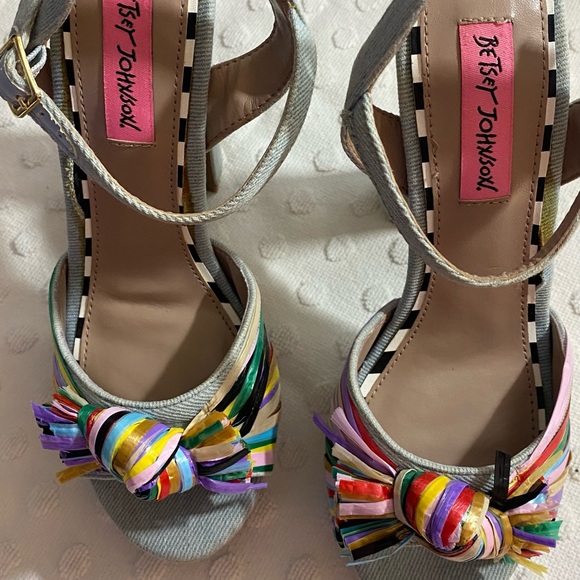Betsey Johnson Mandy platform sandal  ($20.00 IS THE FINAL PRICE) - Picture 8 of 14